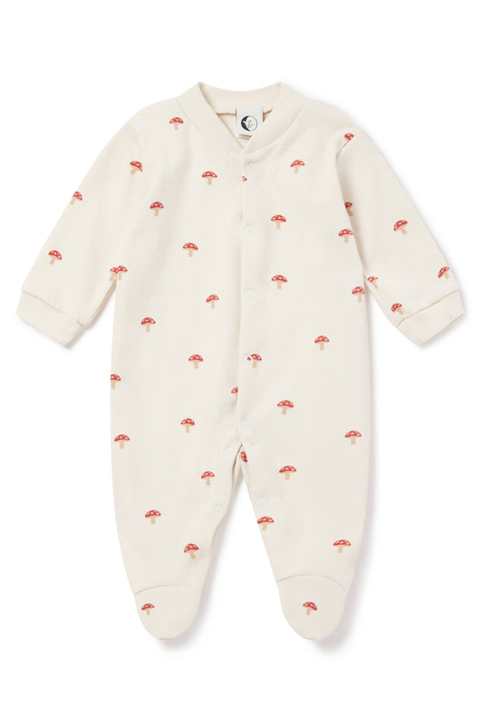 Baby Sleepsuit, Mushroom