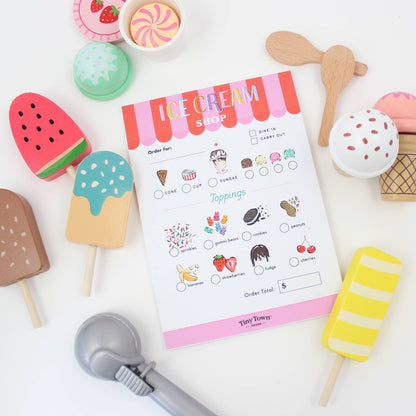 Inklings Tiny Town™ Play Notepad - Ice Cream Shop