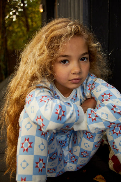 Holiday Classic Pajama, Patchwork Star