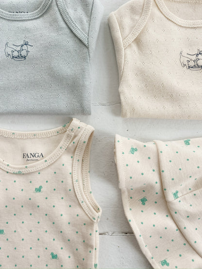 Bello Due LS Bodysuit, Lago Verde
