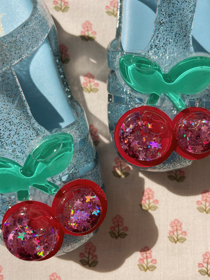 Lilo Sandal, Glitter Blue