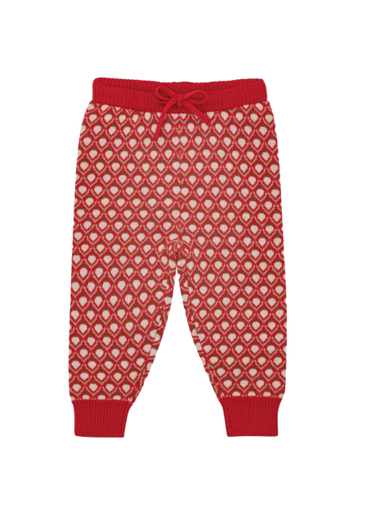 Zuri Pants, Red Berry