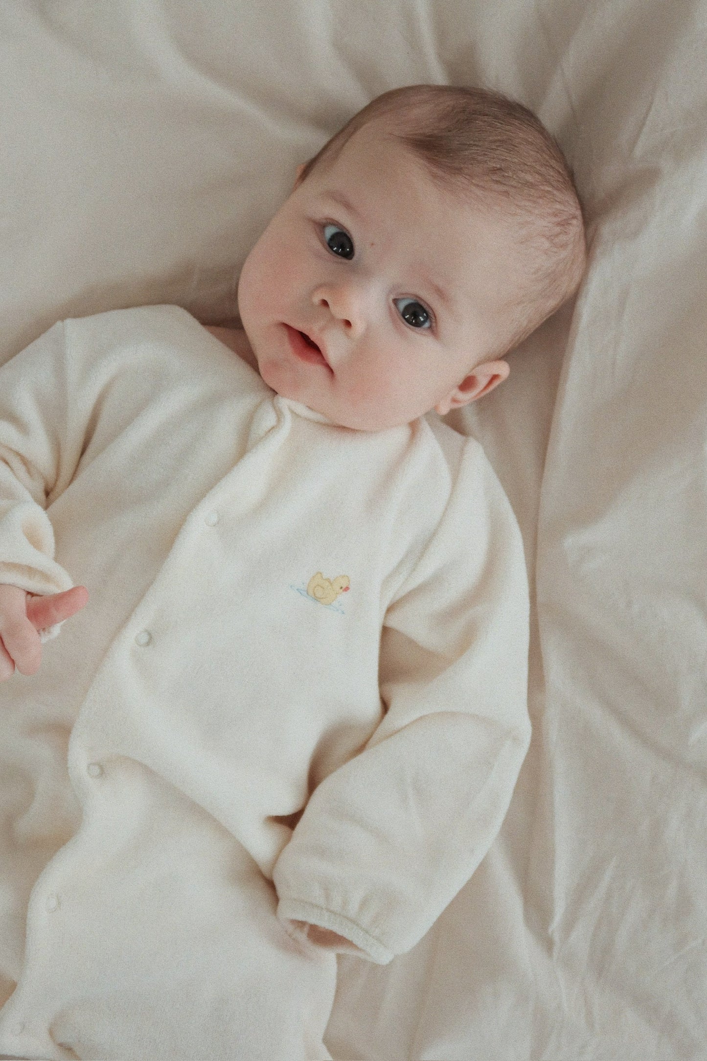 Elu Onesie, Antique White