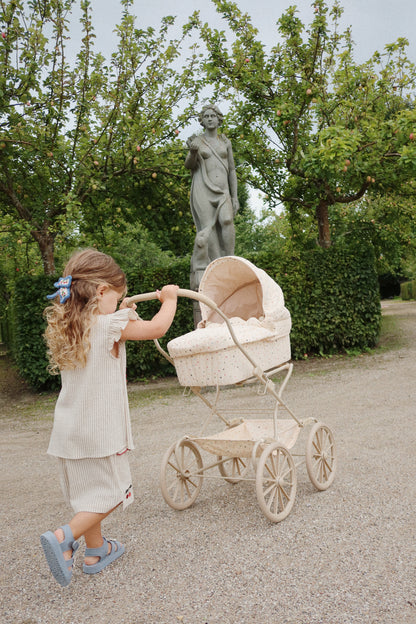 Cherry Crochet Bow Clip