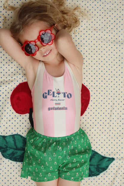 Podia Swimsuit, Candy Rose Stripe