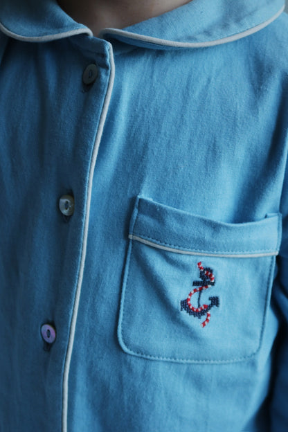 Pio Pajama Set, Glacier Lake