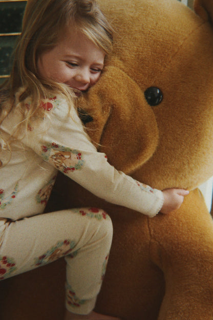 Basic Blouse/Pants Set, Deer Diary