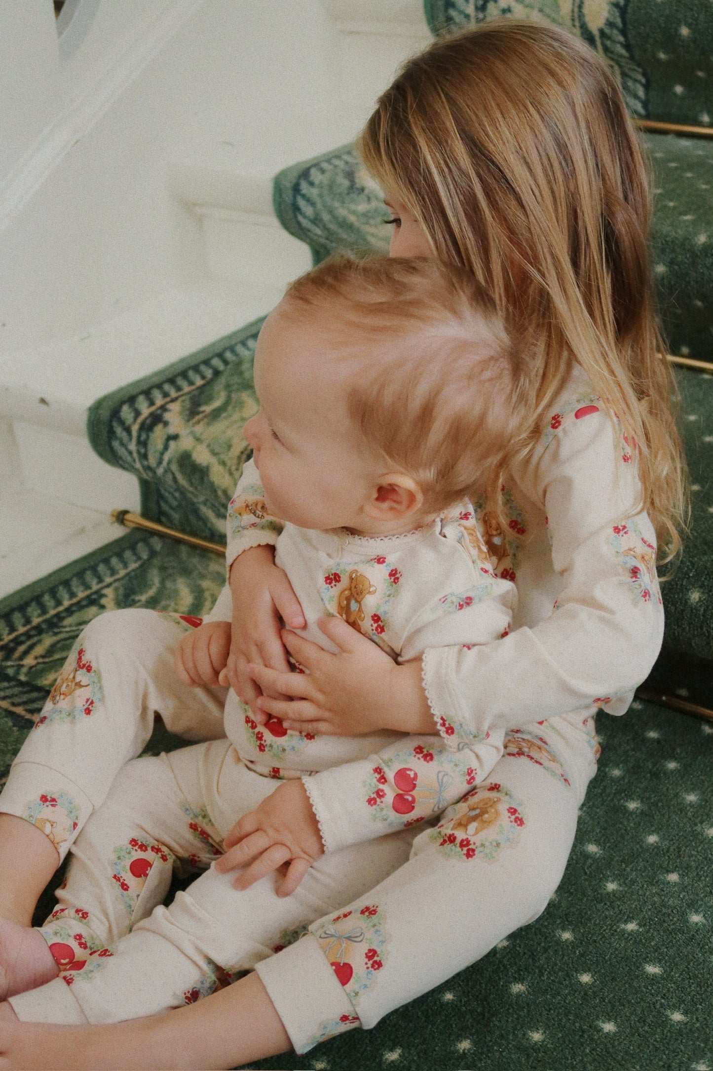 Basic Blouse/Pants Set, Deer Diary