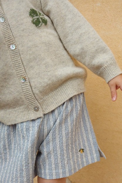 Elliot Shorts, Trio Stripe Bleu