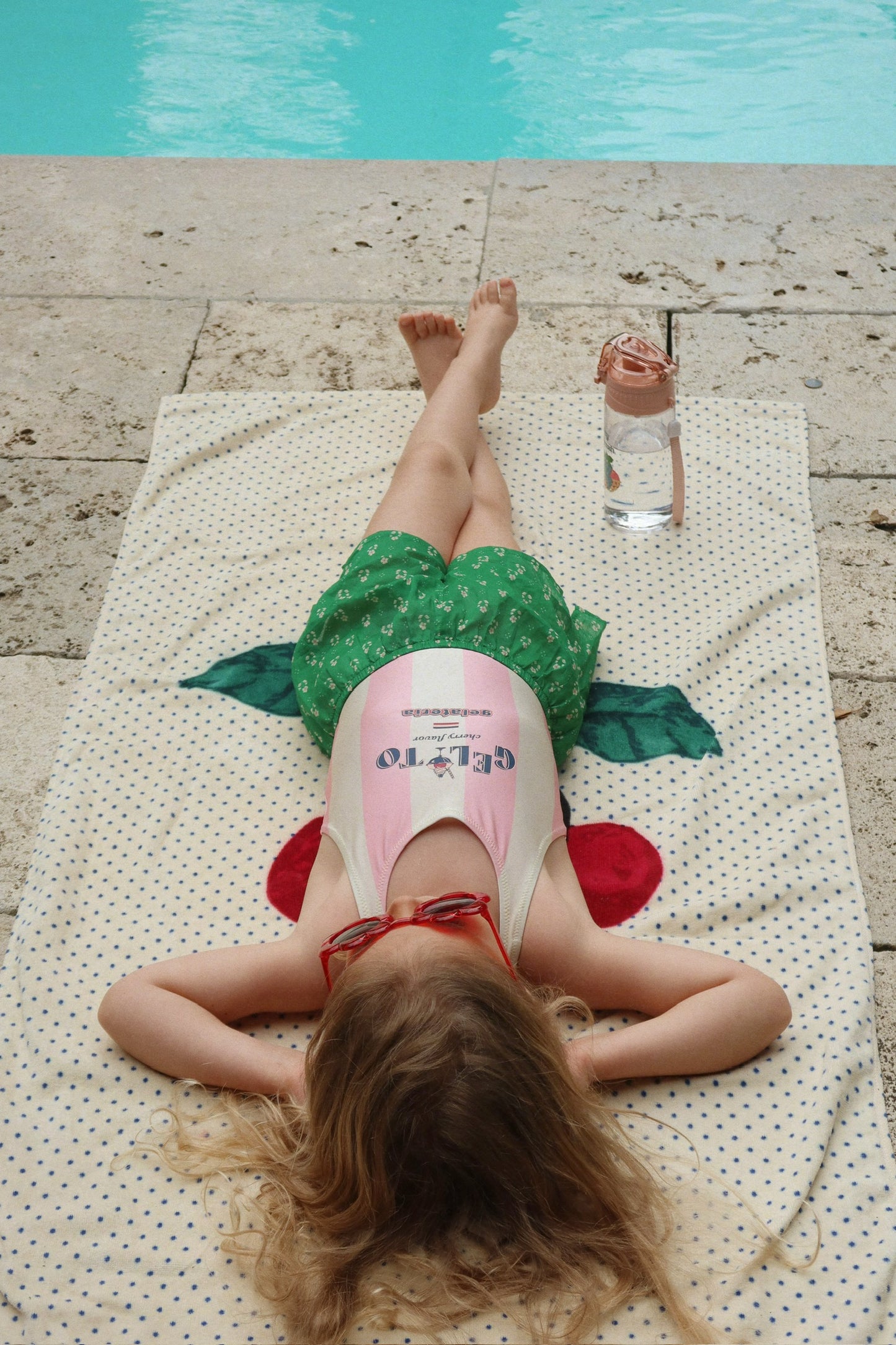 Podia Swimsuit, Candy Rose Stripe