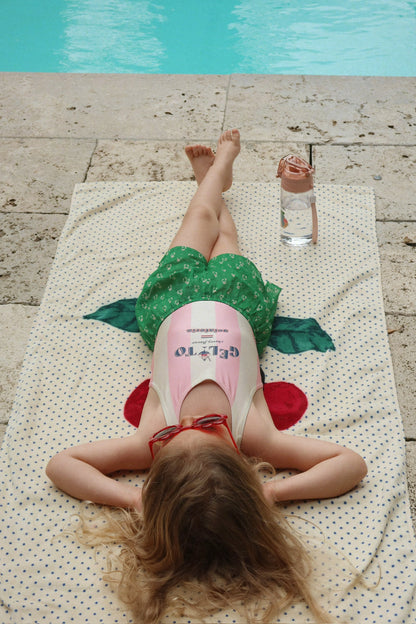 Podia Swimsuit, Candy Rose Stripe