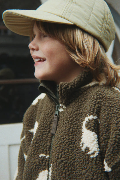 Jody Teddy Jacket, Dino Silhouette