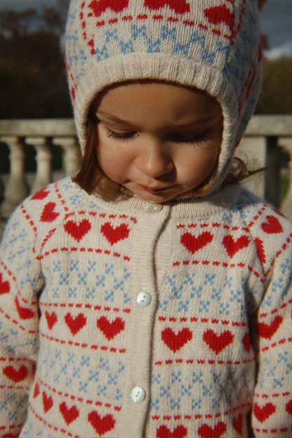 Belou Cardigan, Heart