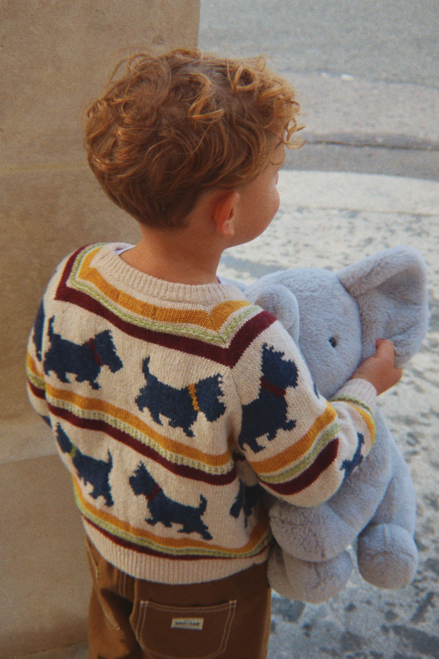 Belou Knit Sweater, Piccolo Scottie