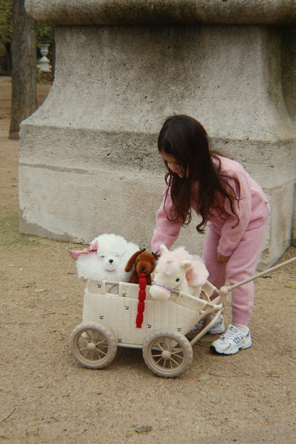 Kids Stroller Wagon, Cherry