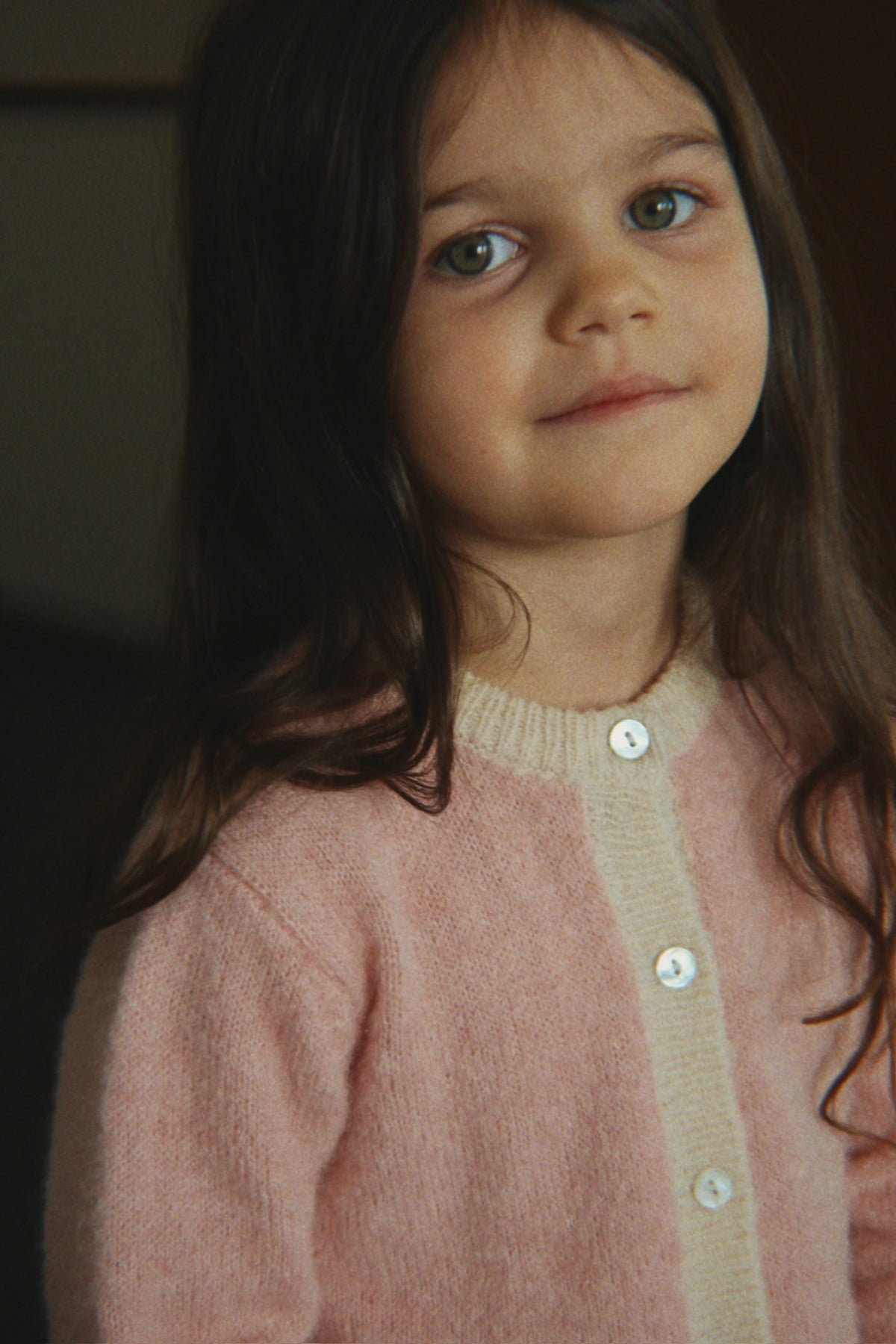 Kitty Cardigan, Silver Pink