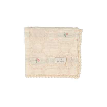 Cleo Blanket, Vintage Wallpaper Floral
