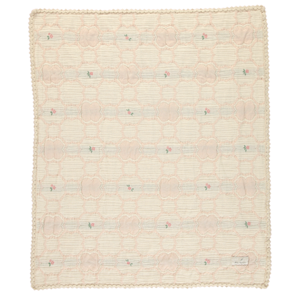 Cleo Blanket, Vintage Wallpaper Floral