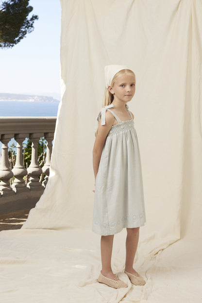 Maya Dress, Cloud Blue