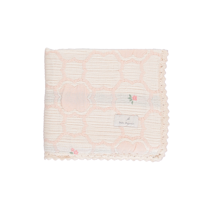 Cleo Blanket, Vintage Wallpaper Floral