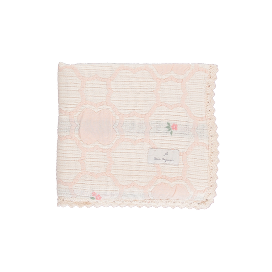 Cleo Blanket, Vintage Wallpaper Floral