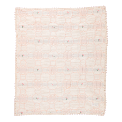 Cleo Blanket, Vintage Wallpaper Floral