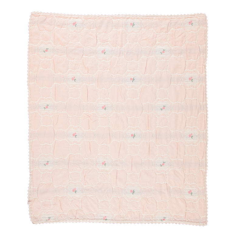 Cleo Blanket, Vintage Wallpaper Floral