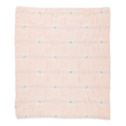 Cleo Blanket, Vintage Wallpaper Floral
