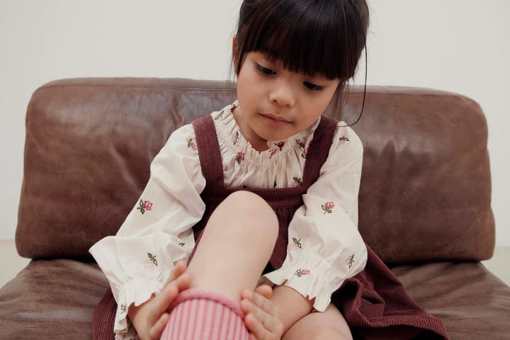 Floral Embroidered Blouse, All Over Rose