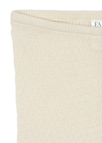 Venti Pointelle Pants, Antique White