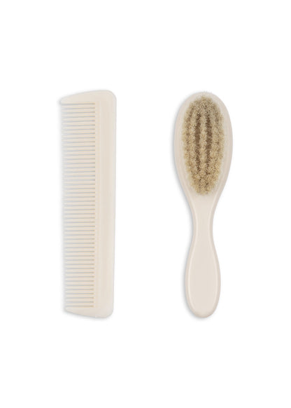 Baby Hairbrush Set, Beige