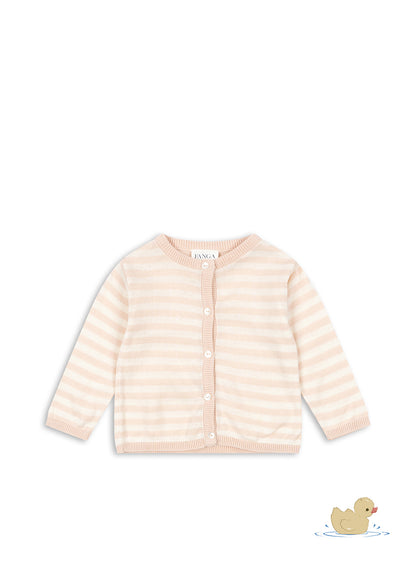 Venti Knit Cardigan, Cameo Rose