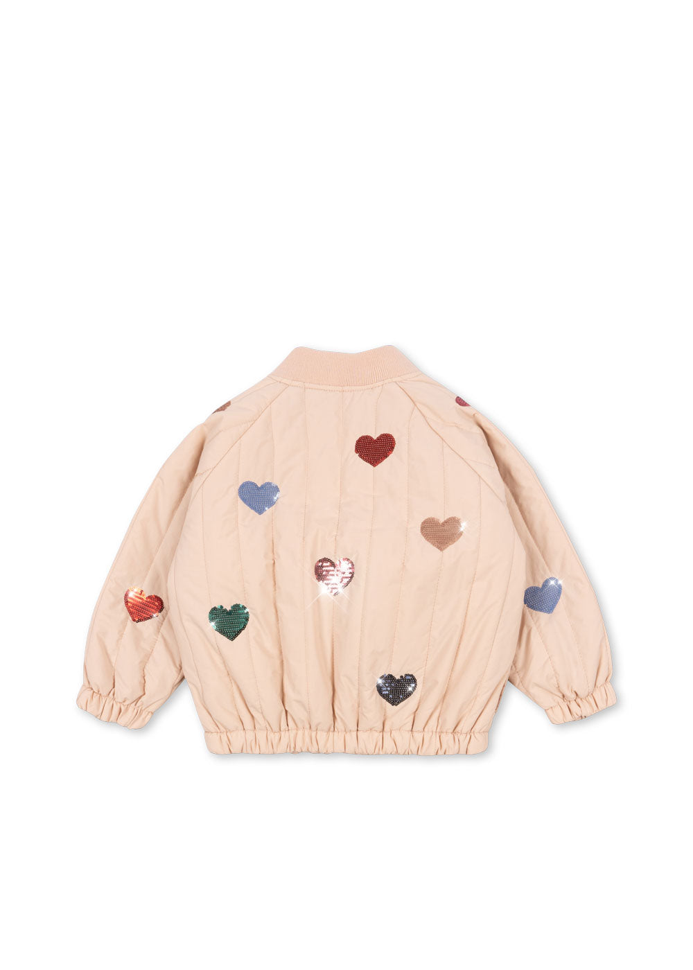 Juno Sequin Bomber Jacket, Cameo Rose