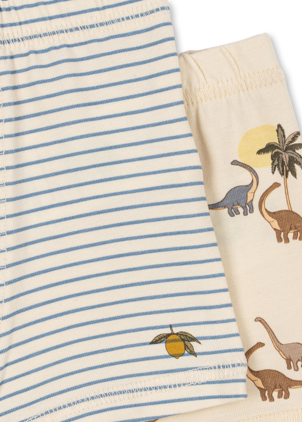 Basic 2 Pack Boy Boxers, Kubi/Stripe Blue