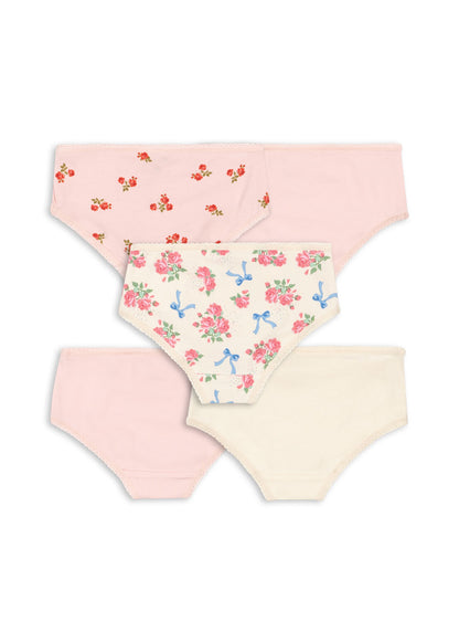 Basic 5 Pack Girl Underpants Mix