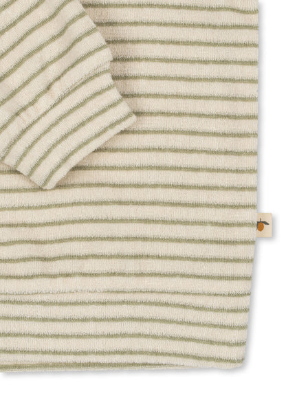 Itty Sweat Shirt, Tea Stripe