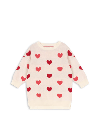 Lapis Knit Dress, Coeur Colors Duo Pink
