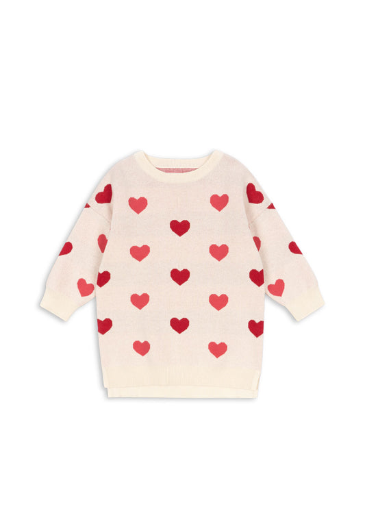 Lapis Knit Dress, Coeur Colors Duo Pink
