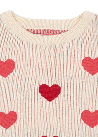 Lapis Knit Dress, Coeur Colors Duo Pink