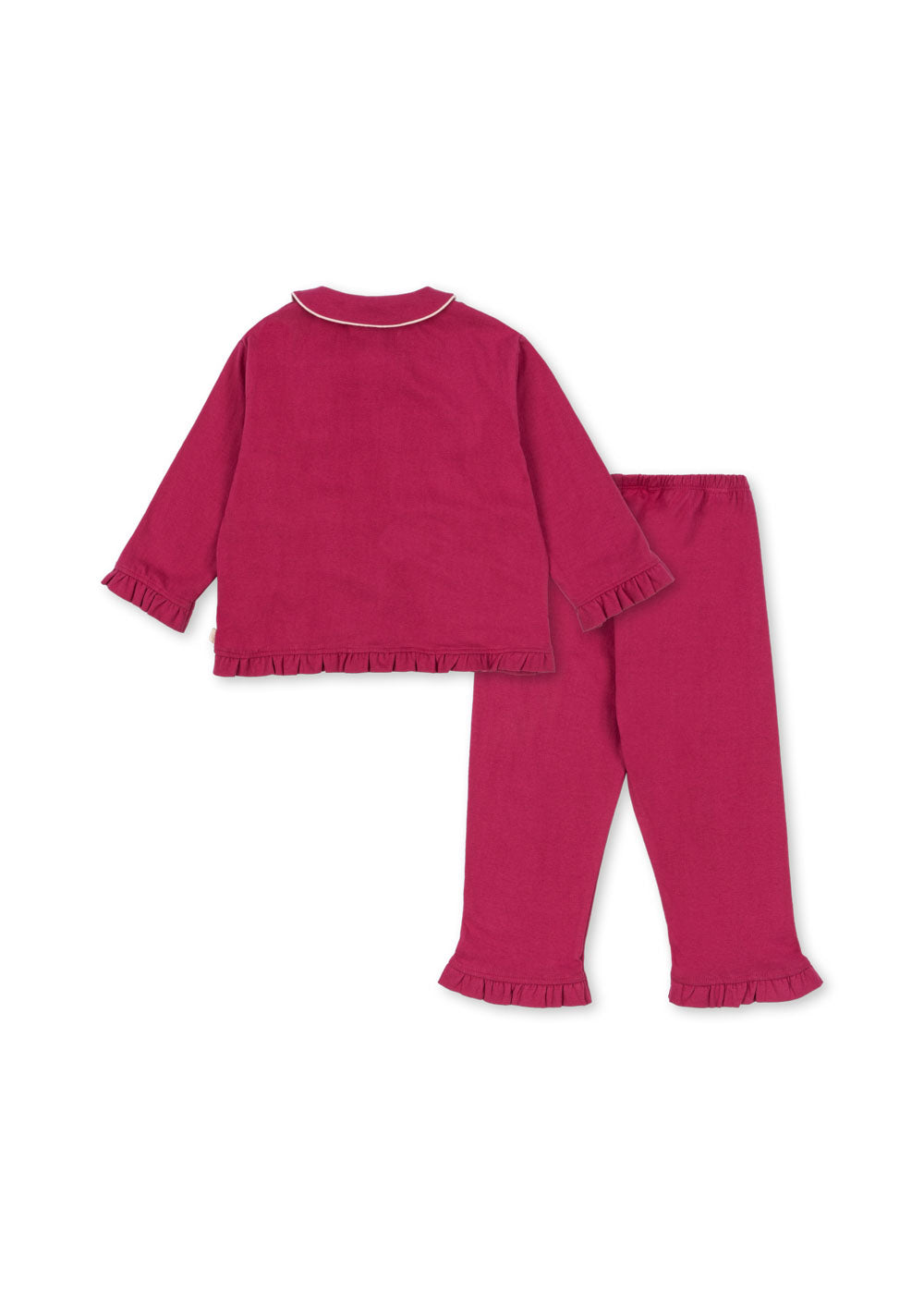 Pio Pajama Set, Sangria