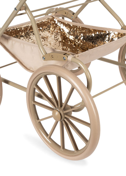 Konges Slojd Sparkly Doll Pram, Cherry
