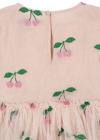 Tullie Dress, Pink Glitter