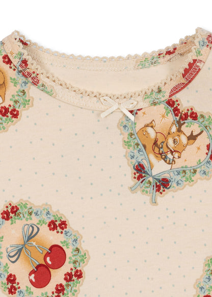 Basic Blouse/Pants Set, Deer Diary