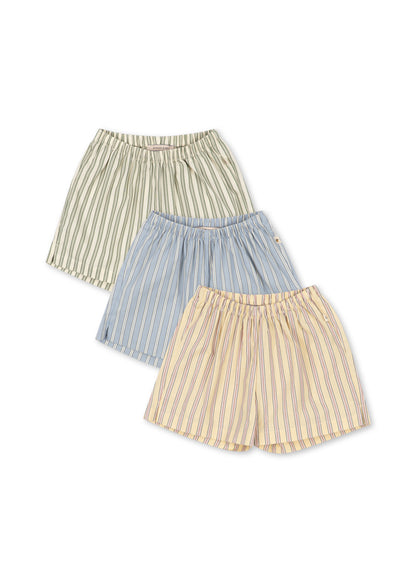 3 Pack Azur Shorts