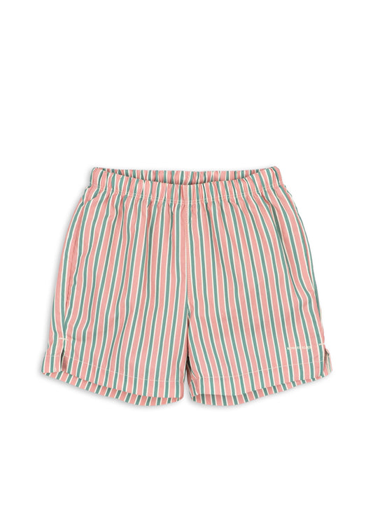 Asnou Swim Shorts, Blush Stripe