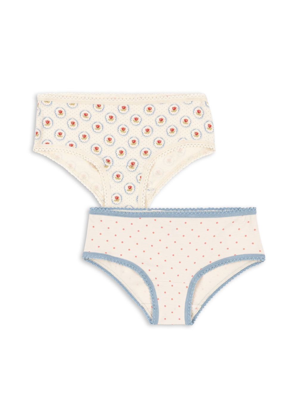 Basic 2 Pack Underpants, Pirouette Dot/Mirage
