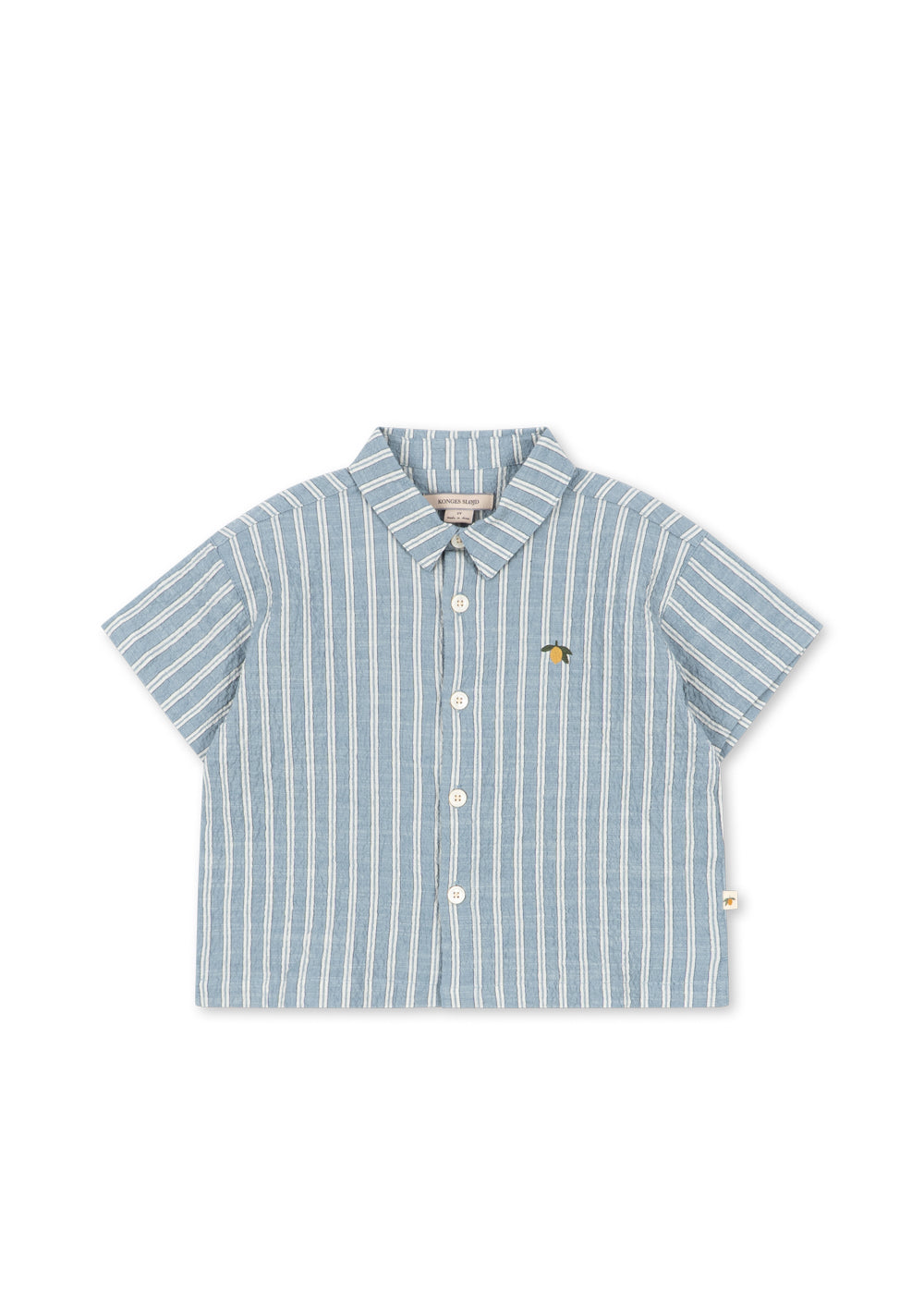 Elliot Shirt, Trio Bleu Stripe