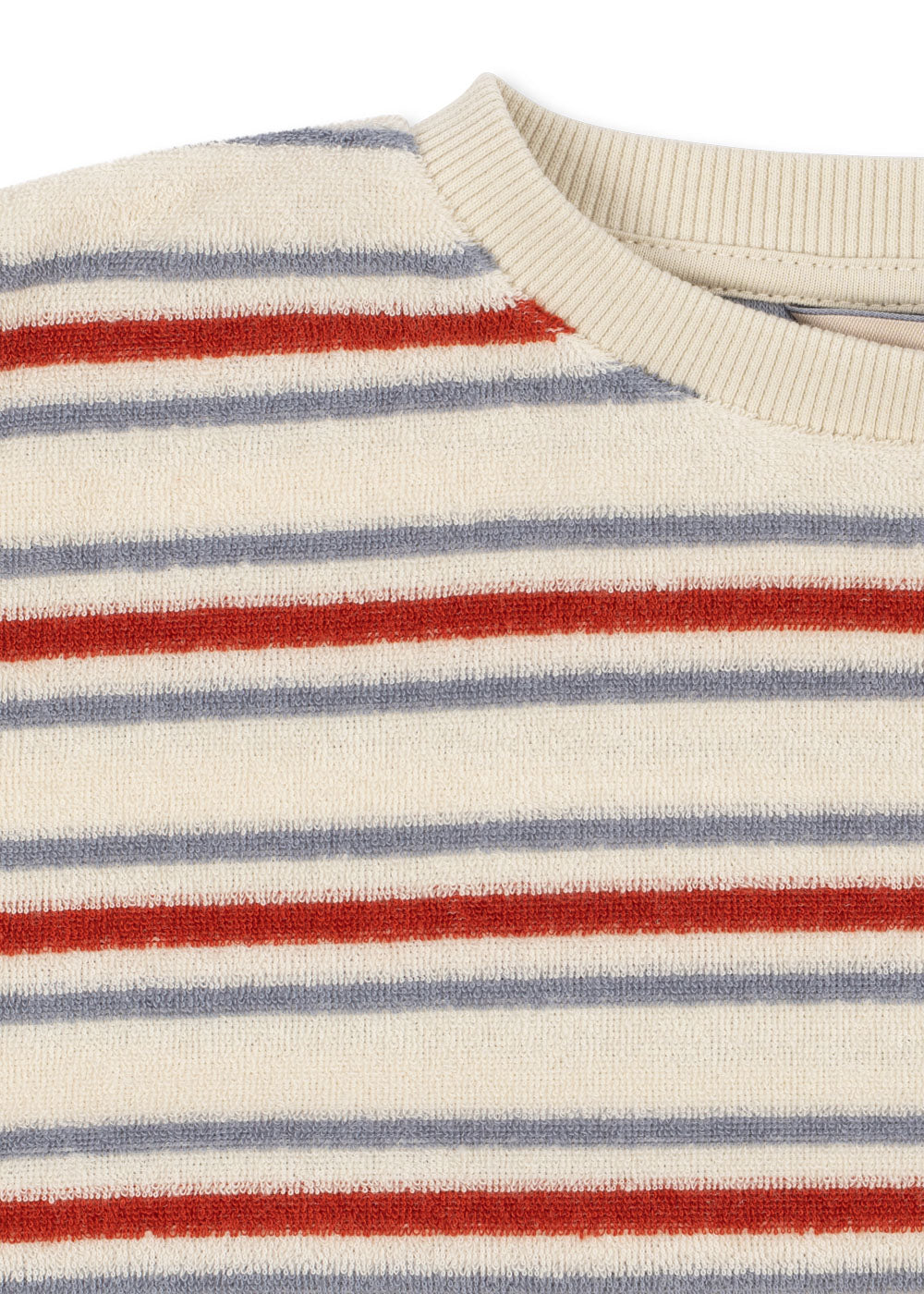Itty Rib Sweat Shirt, Stripe Winds