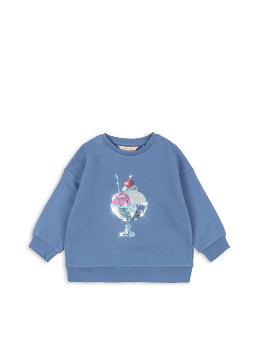 Loumilla Sweat Shirt, Colony Blue