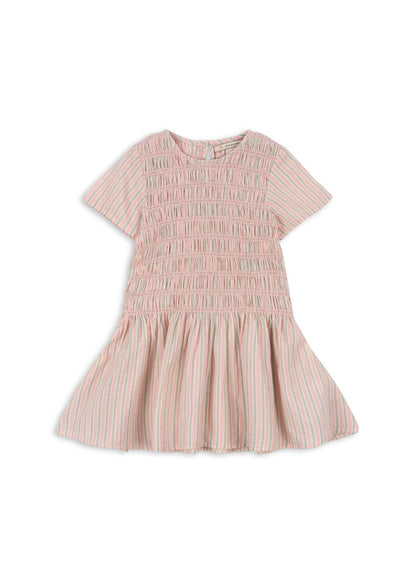 Luli Dress, Blush Stripe